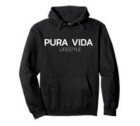 Pura Vida Stile di Vita Felpa con Cappuccio