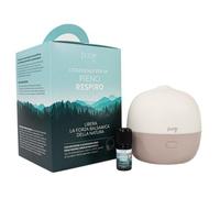 Purae Diffusore a ultrasuoni Abies L'essenziale per un Pieno respiro" con Sinergia Balsamica Pieno respiro inclusa