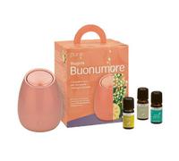 Purae - Kit Respira Buonumore Con Diffusore + 3 Oli Essenziali