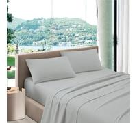 Puraluna Completo Letto singolo 1 Posto, set di lenzuola MADE IN ITALY (Perla, Singolo)