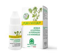 PuraNatura Occhi - Natura House - ACQUA di EUFRASIA FIORDALISO E HAMAMELIS - 98,2% Origine Naturale - 10ml - Made in Italy