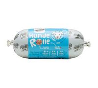 PURBELLO Rotolo di agnello per cani con carote e piselli - Monoproteina cibo per cani ad alto contenuto di carne - cibo umido per cani - salsicce per cani resistenti al taglio e senza cereali - 8 x