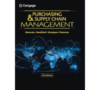 Purchasing & Supply Chain Management