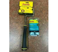 Purdy Jumbo Mini Rullo Telaio Plus 2 x 4.5" Parrot Mohair 1/4" Pelo Dipinti