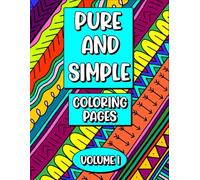 Pure and Simple: Coloring Pages
