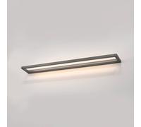 PURE Applique a LED Puro, grigio Larghezza 100 cm Dimmer in alluminio Pure