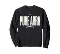 Pure Aura Confidence Funny Saying Quote Felpa