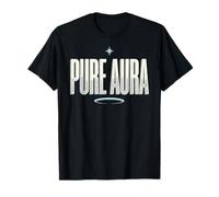 Pure Aura Confidence Funny Saying Quote Maglietta