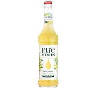 Pure by Monin Lemon - Lime (1 x 0,7 l) - Concentrato senza zuccheri aggiunti per cocktail e dessert, miscela aromatica di agrumi per bevande analcoliche