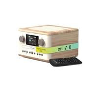 Pure Classic C-D4 Digitalradio Wei?/Eiche DAB+ FM Internet-Radio Bluetooth 15W