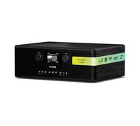 Pure Classic H4i - Das Charmante all-in-One Interentradio, Schwarz/Esche