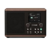 Pure Classic H4 Digitalradio Kaffee Schwarz/Walnuss EU/UK