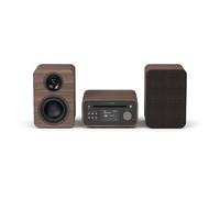 Pure Classic Stereo Mini - Das charmante Micro-Stereo-System, Kaffee Braun/Walnuss