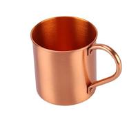 Pure Copper Mug Cup Coffee Cup Beer Cup Rolled Edge Straight Cup K tazze (oro, taglia unica)
