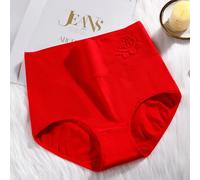 Pure Cotton Briefs Vita Alta Con Controllo Pancia Anti Perdita Slip Donna 3 Pack