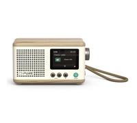 Pure DAB+ Radio Classic Mini Portatile Digitale Crema, Legno