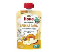 Purè di frutta: banana, mela, mango e albicocca 100 g