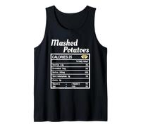 Purè di Patate Fatti nutrizionali Divertente Ringraziamento Canotta