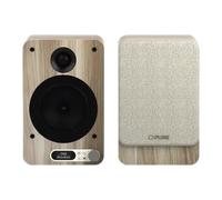 PURE Diffusori Casse Altoparlanti Bluetooth 80W DAB+/FM Quercia Classic Active