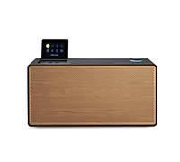 Pure Evoke Home - Sistema musicale tutto in uno (radio DAB +/FM, radio internet, Spotify Connect, Bluetooth, lettore CD), edizione speciale, nero/legno