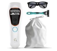 Pure Glide Depilazione laser, depilazione IPL per riduzione permanente dei capelli, 999.999 flash, depilazione laser per donne e uomini, uso domestico per viso, gambe, bikini, braccia e tutto il