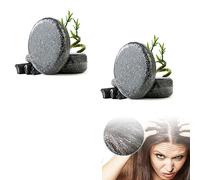 Pure Gray Hair Charcoal Bar,Gray White Hair Repair Soap Bar,Reverse Grey Hair Bar Shampoo, Bamboo Charcoal Bar Soap, Hair Darkening Shampoo Bar (2 Box)