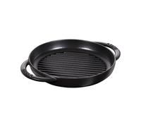 Staub Bistecchiera Rotonda, 30 cm, in ghisa, Nera, 40511-521-0