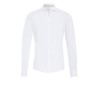pure h. tico Pure 4030-21750-Camicia Funzionale a Maniche Lunghe Camicia, Uni Bianco, 45 Uomo