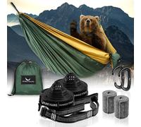 PURE HANG Premium Amaca XXL Matrimoniale da Campeggio Viaggio Giardino E