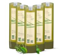 PURE HERBS Gel doccia - Bagno doccia tonificante con rosmarino, melissa e timo - Ricarica per montaggio a parete Smart Care - Made in Germany (6 x 300 ml)