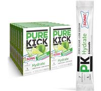 PURE KICK Hydration Singles to Go Drink Mix, Sonic Limeade, include 12 scatole con 6 pacchetti in ogni scatola, 72 pacchetti totali