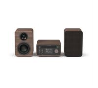 Pure Classic Stereo Mini - Das charmante Micro-Stereo-System, Kaffee Braun/Walnuss