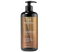 Pure Mineral - Balsamo alla Ricina - Riparatore e Idratante per Capelli Fragili - Omega-9 - Senza solfati, parabeni, petrolati - 500ml