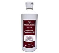 Pure Mineral Oil - Ideale per legno, ardesia o pietra - Disponibile in 250ml e 500ml - Cibo Sicuro (500ml)