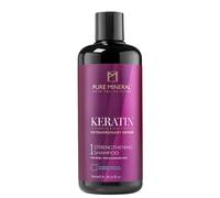 Pure Mineral - Shampoo alla Cheratina per Capelli Lisci e Brillanti - Riparatore, Nutriente, Anti-Crespo - Senza siliconi, solfati, parabeni - 500ml