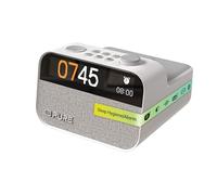Pure Moment Charge - Radiosveglia con Wireless, DAB+/FM, Bluetooth, suoni naturali, Wake-up Light, Bianco - Perfetto per camera da letto e ufficio