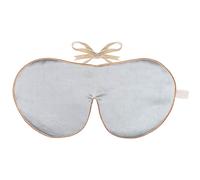 - Pure Mulberry Silk Lavender Eye Mask Silver Moments of Mindfulness 1 pieces unisex