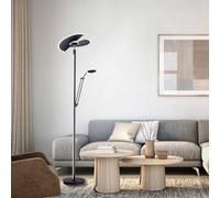 PURE Mutil Lampada a LED da terra, lampada da lettura, antracite Pure