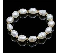 Pure Natural Freshwater Pearl Baroque for Women Jewelry Luxury Color Pearl Trendy Lady Birthday Present Color