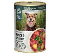 Pure Nature Adult 6 x 400 g Alimento umido per cane - Manzo & Agnello