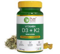 Pure Nutrition Vitamina D3 K2 Compresse 350Mg, 60 Compresse