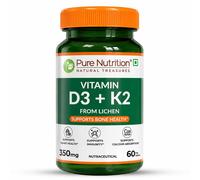 Pure Nutrition Vitamina D3 K2 Compresse 350mg Confezione da 60 Compresse Veg