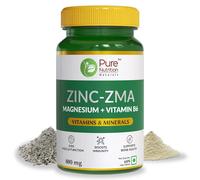 Pure Nutrition Zinco ZMA Magnesio Vitamina B6 Compresse, 60 Compresse
