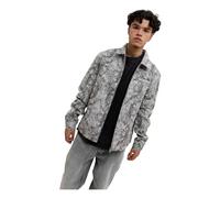 Pure Path - Giacca con zip intera e fiori in jacquard - - Jackets - Uomo - Multicolore - S