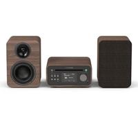 Pure Portatile /Hi Fi 254592 CLASSIC STEREO MICRO WALN Un sistema potente ma com