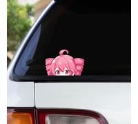 Pure Print Cut Kasane Teto Peeker - Carino Anime Sticker - Impermeabile & Resistente ai raggi UV - 2 pezzi 12 x 8 cm - per laptop, auto e accessori Otaku