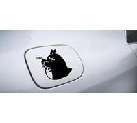 Pure Print Cut Totoro Anime, adesivo per serbatoio auto, per tutte le superfici, colore nero