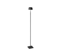 Pianrtana Da Terra Contemporanea Pure Metallo Nero Led 1,5W 3000K Ip54