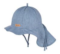 Pure Pure - Kids' Mini Neck Protector - Linen - Cappellino 49 cm grigio