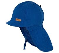 Pure Pure - Kids' Neck Protector - Muslin - Cappellino 43 cm blu